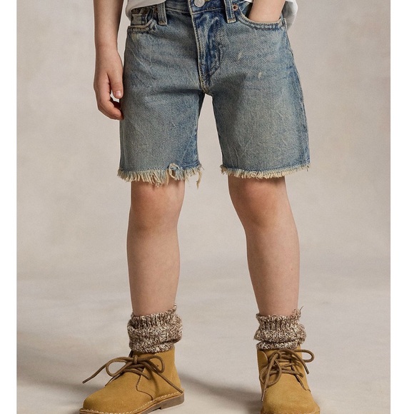 NWT Polo Ralph Lauren Sullivan Slim Cutoff Denim Shorts, Size 4 - Picture 5 of 9